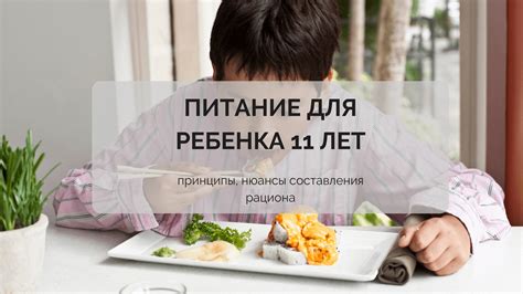 Альтернативные продукты для разнообразия рациона ребенка