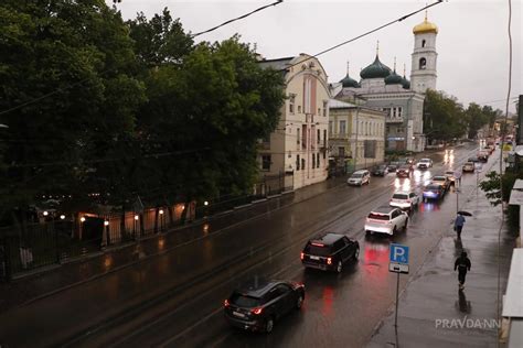 Апрельские дожди в Нижнем Новгороде