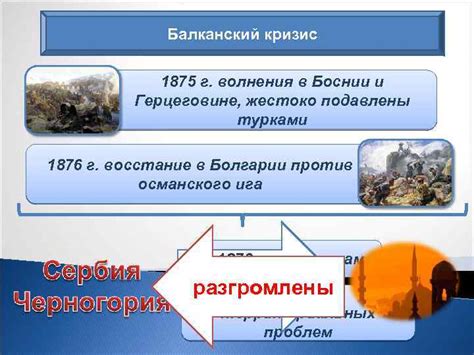 Балканский кризис и начало конфликта в Европе