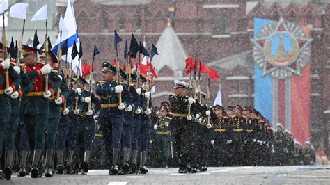 Важность маршей при военном параде