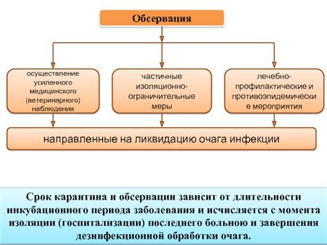 Влияние инкубационного периода на эпидемиологию заболевания