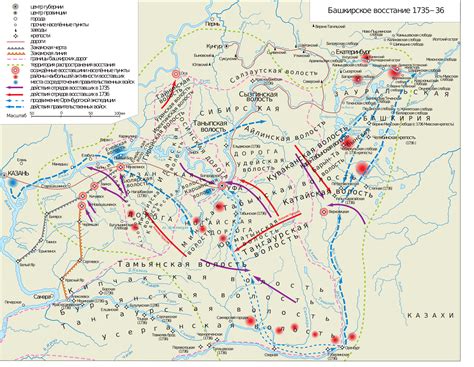 Второе башкирское восстание (1735-1740 годы)