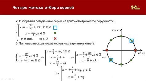 Границы бесконечного множества корней в трансцендентных уравнениях