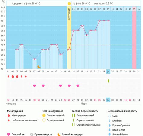 График базальной температуры и тесты на овуляцию: как определить день самого высокого шанса зачатия