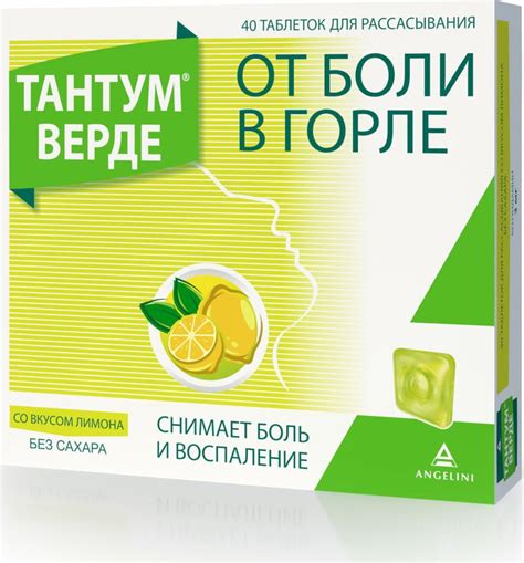 Действующее вещество Тантум Верде