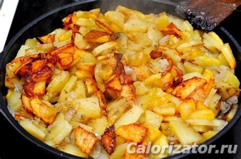 Жареная картошка и калорийность