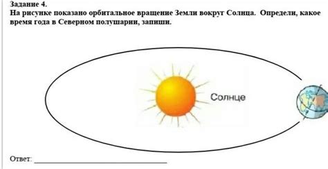 Изучение движения солнца в северном полушарии