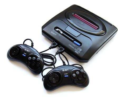 История выпуска игровой консоли Sega Mega Drive 2