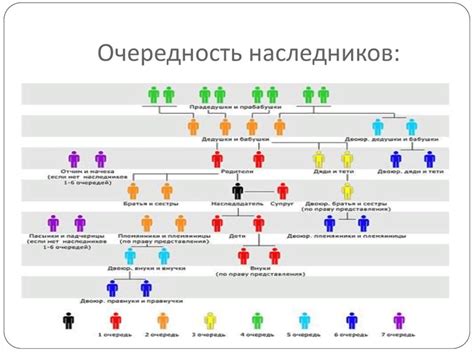 Какие категории наследников являются первой очередью наследования?