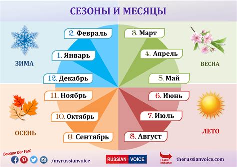 Какие месяцы года являются самыми благоприятными?