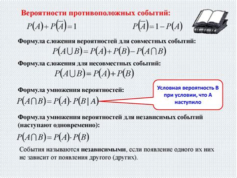 Как работает теорема умножения для зависимых событий?