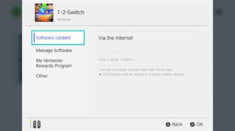Как узнать версию прошивки Nintendo Switch