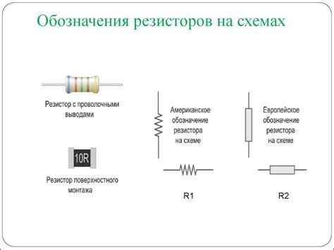 Методы установки резисторов в электронике