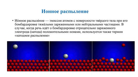 Механизм образования газовых продуктов при ионном обмене