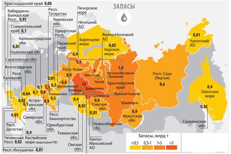 Наличие нефти на территории Чечни