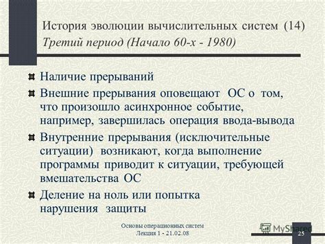 Начало распространения операционных систем