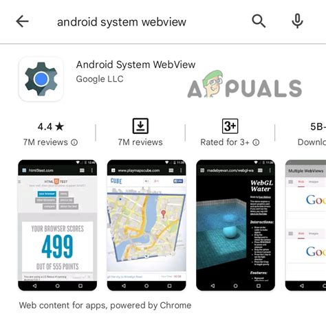 Обновление Android System WebView: все, что вам нужно знать