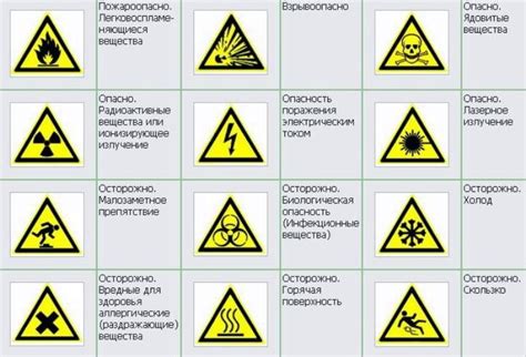 Ориентируйтесь на знаки предупреждения