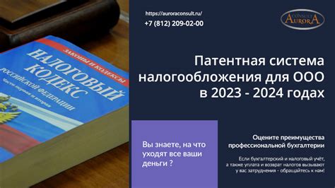 Патентная система налогообложения для ООО: основные принципы