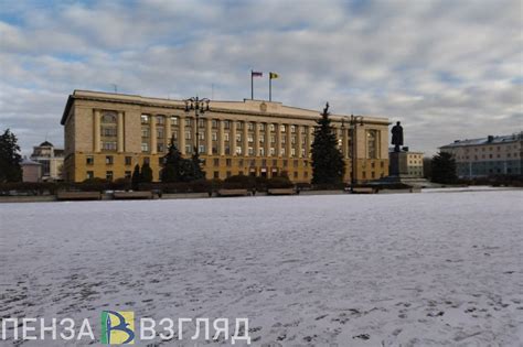 Период наступления морозов в Пензенской области