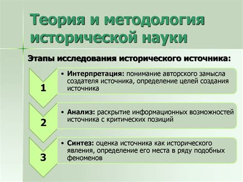 Пионеры исторической науки