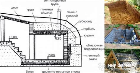 Подготовка погреба для хранения кукурузы