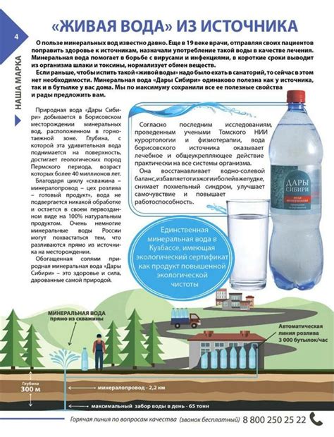 Полезные свойства минеральной воды для маринада