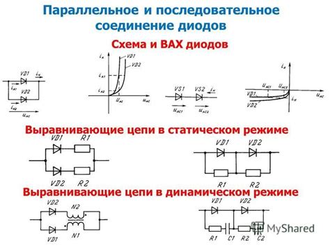 Преимущества параллельного включения диодов Шоттки