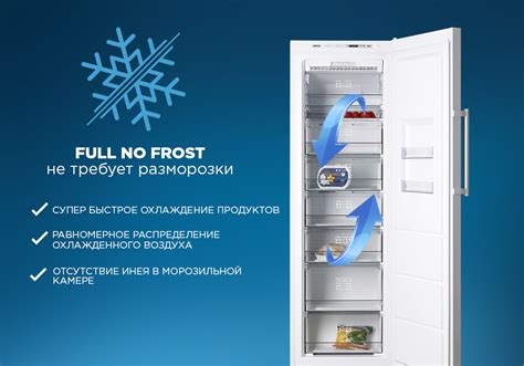 Преимущества холодильников no frost