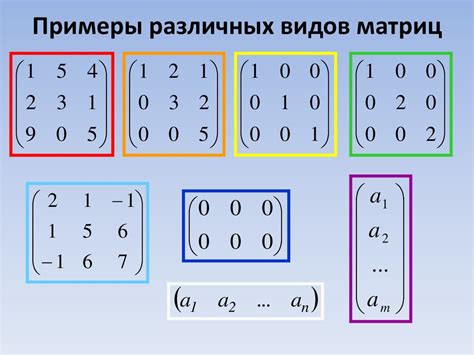 Примеры задач, в которых ранги матриц равны