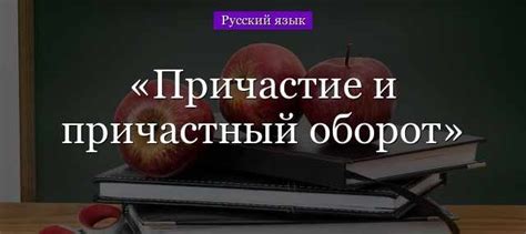 Примеры использования причастного оборота в художественной литературе