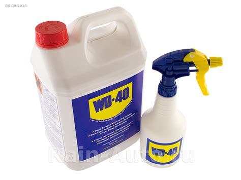 Рекомендации по использованию WD-40 на ДМРВ