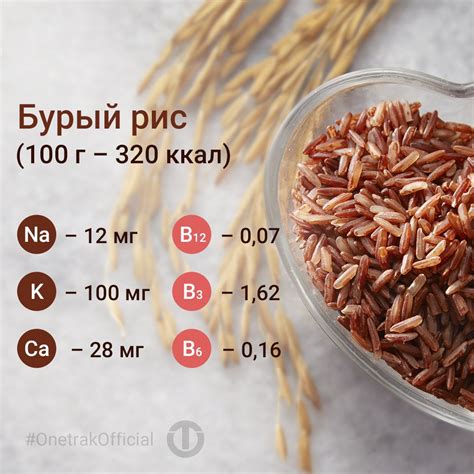 Рис как источник углеводов