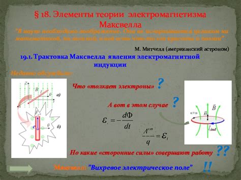 Роль Джеймса Максвелла в развитии электромагнетизма