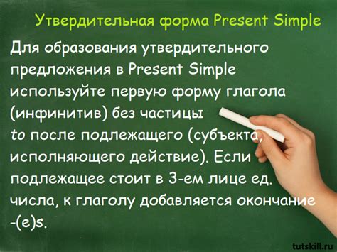 Роль презент-симпл в университетском образовании