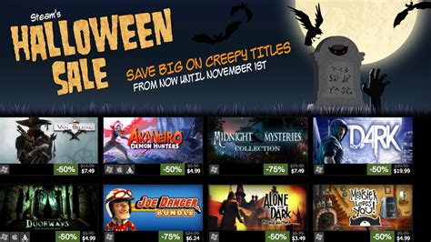 Скидки на игры во время Steam Halloween Sale