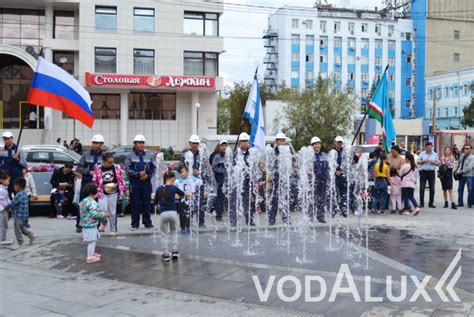 Строительство первого фонтана