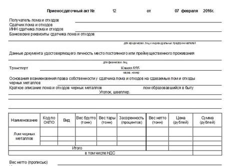 Требуемые документы для сдачи пианино на металлолом