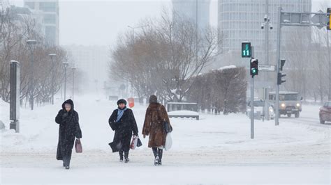 Узнайте, когда наступает зима в Казахстане