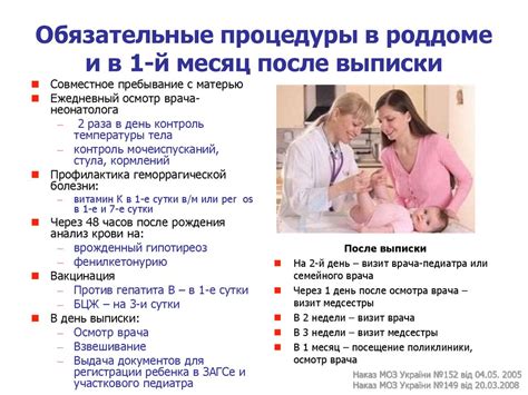 Уход за новорожденным после выписки