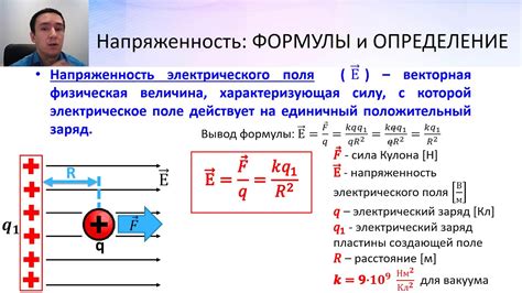 Что такое напряженность поля и электрическая прочность?