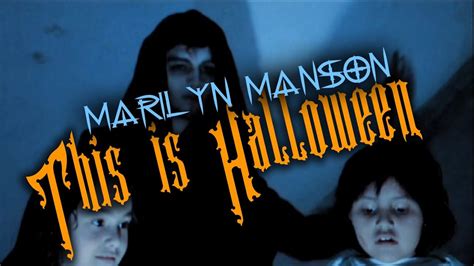 This is Halloween Marilyn Manson: